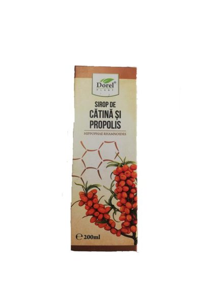 Dorel Plant Sirop de Catina si Propolis Dorel Plant, 200ml