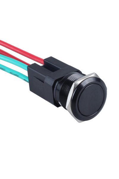 Generic 22mm Momentary Metal Push Button Switch Large Current 20Amp 12V 24V 3...