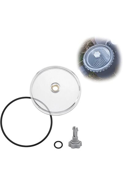 Generic Leaf Trap Cover 11823,Pool Pump Cover Lid with O-Rings and Valve Repl...