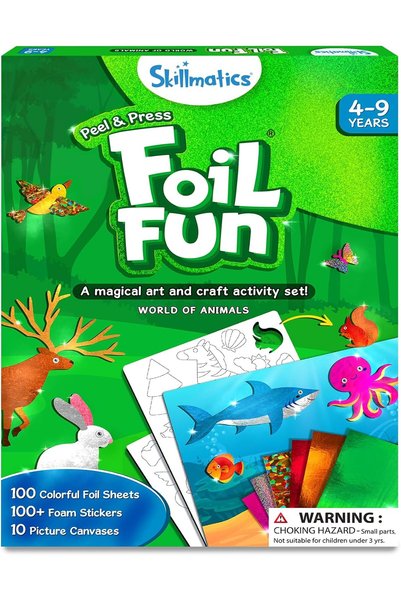 Generic Foil Fun – Animals, No Mess Art & Craft Kit for Kids