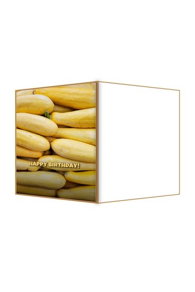 OEM Felicitare Aniversare Dovleac Unt Proaspat, Design Amuzant, 13.3x19.4cm P...