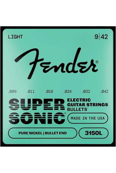 Generic 3150L Pure Nickel Bullet End Electric Guitar Strings - Light 9 42