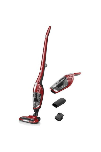 ETA Vertical vacuum cleaner Moneto II 18V, 81 dB, HEPA filters, Red