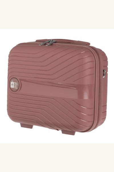 Comerivo Troler de mana roz cu textura in relief, 16.66L, maner si banda de f...