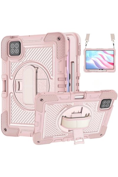 XGSM Husă pentru Xiaomi Pad 8 / 8 Pro / 7 / 7 Pro, blindată, roz