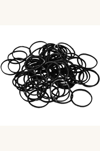 Comerivo Set 500 elastice negre pentru par - accesoriu indispensabil pentru c...