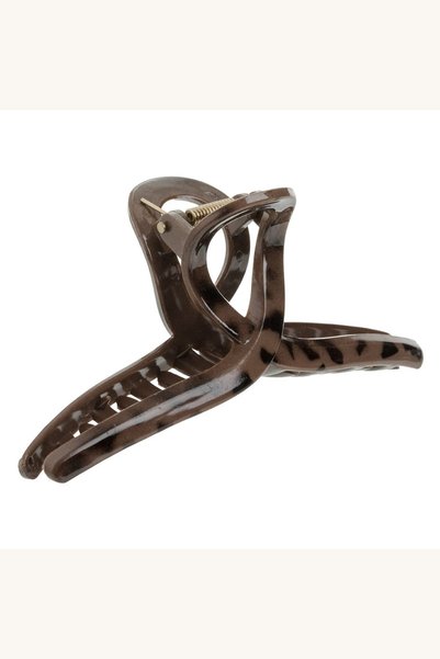 Comerivo Clama de par cu design leopard maro, 13cm - finisaj lucios pentru co...