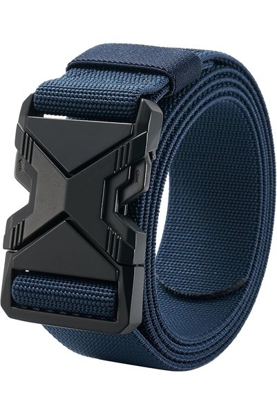 Generic Heavy Duty Quick Release Belt, Elastic Stretch 1.5" Web Work Belts wi...