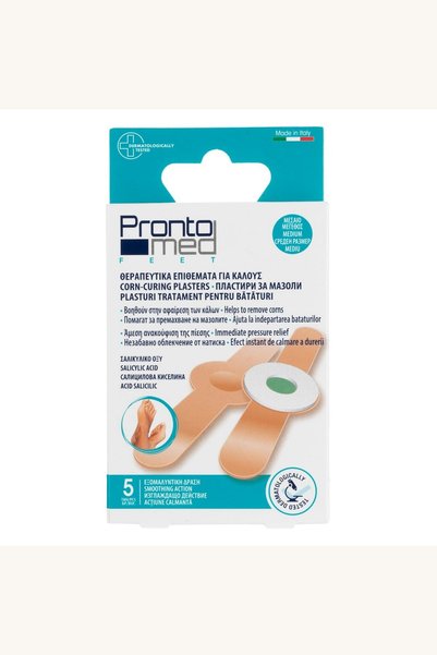 Comerivo Plasturi cu acid salicilic pentru bataturi, 5 bucati - Indepartare e...