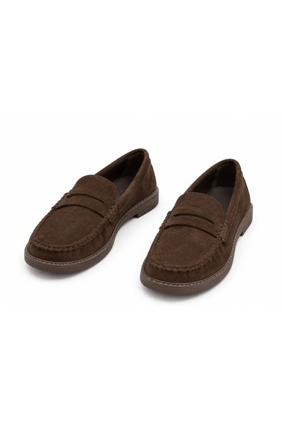 bakac store Women's Black Suede Comfortable Fit Daily Laofer