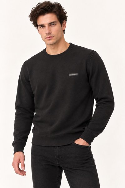 Calvin Klein Sıfır Yakalı Triko Kazak LV04LH307GUB1