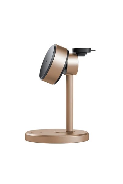 Mcdodo Stație wireless 3 în 1 Seria Black Swan, 22.5W, auriu, CH-2463