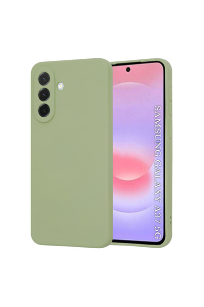 Asteroid Gsm Husa silicon pentru Samsung Galaxy A37 5G SoftFlex, verde