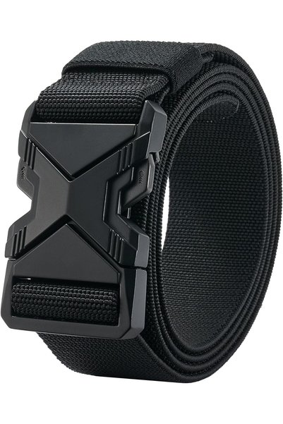 Generic Heavy Duty Quick Release Belt, Elastic Stretch 1.5" Web Work Belts wi...
