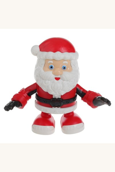 Comerivo Mos Craciun dansator 19cm cu lumini, muzica si miscari festive - hai...
