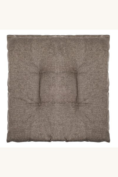 Comerivo Perna de scaun bej maro 40x40cm cu snurul de fixare pentru confort z...