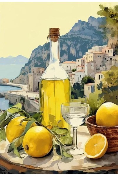 Olympus Ζωγραφική με διαμάντια "Ιταλικό Λιμοντσέλο" - Μωσαϊκό "Ιταλικό Λιμοντ...