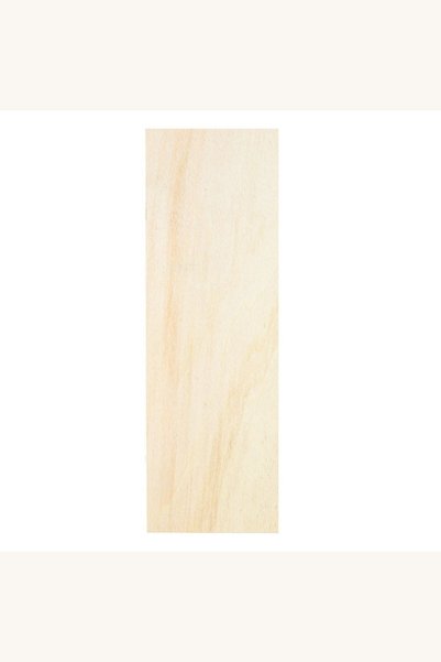 Comerivo Lemn de Balsa 30.4x10cm, Grosime 4mm, Ideal pentru Machete