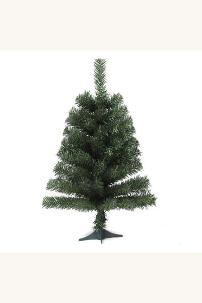 Comerivo Brad de Craciun compact 60cm cu 90 ramuri - decoratiune verde pentru...