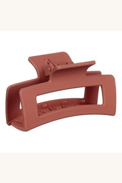 Comerivo Clama pentru par 8.5cm, finish mat in nuanta teracota, pentru femei