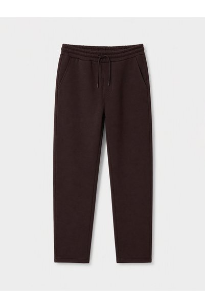 LC Waikiki Ozmarka New Season Brown Regular Fit Men's Sweatpants