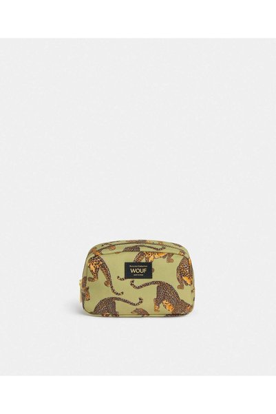Wouf Avo Leopard - Makeup Bag