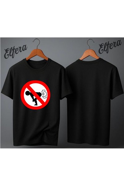 ELFERA Prohibited Printed Unisex T-Shirt