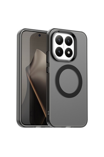 Asteroid Gsm Husa Xiaomi 15T CandyCase MagSafe, negru