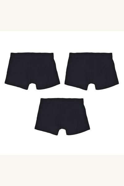 Comerivo Boxeri negri pentru barbati - pachet 3 bucati confortabil