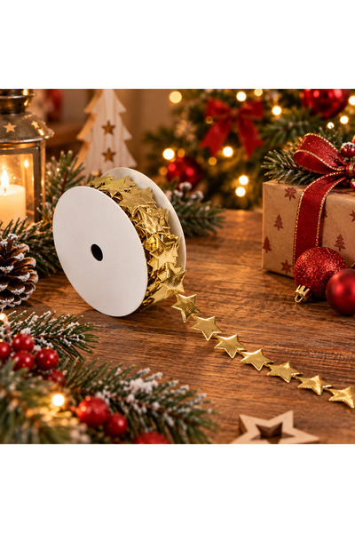 Fééric Lights and Christmas Panglică decorativă de Crăciun, ideală pentru bra...