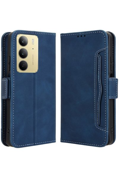 XGSM Husă tip carte pentru Realme 14X / Realme C75, cu slot pentru carduri, A...