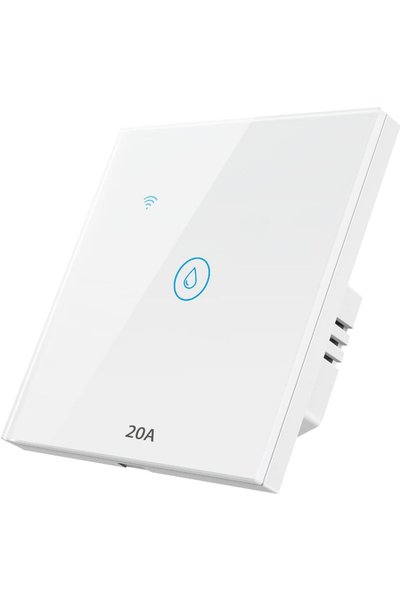 Generic 20A Smart WiFi/Bluetooth Water Heater Switch, Smart Boiler Touch Swit...