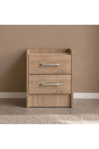 Danube Home Supreme 2 Drawers Nightstand Small Dresser With 2 Drawers