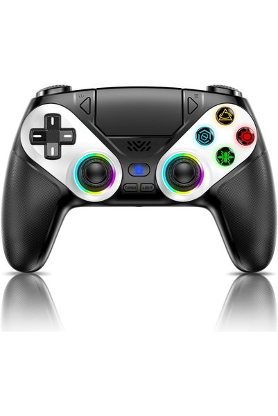 Generic LED Wireless Controller for PS5, Compatible with PS5 Pro/Slim/PC, Dua...