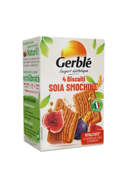 Gerble Biscuiți Soy-Figs, Mini-pachet, 67.5g