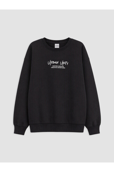 LC Waikiki Esvab • Modern & Distinctive Printed Boys' Sweatshirt