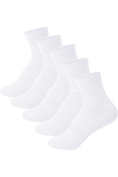 Generic جوارب رجالية 5 أزواج، جوارب رياضية ناعمة وقابلة للتنفس، ماصة للرطوبة ...