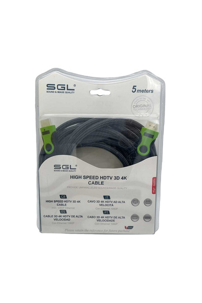 Tradesor Καλώδιο HDMI - B1593 - 1.4V - Αρσενικό/Αρσενικό - 5m - 094908