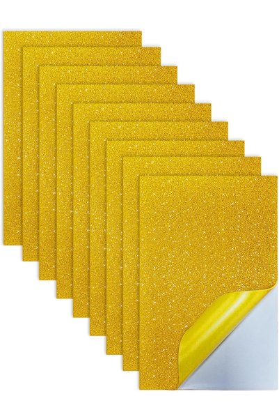 Generic Glitter Foam Sheets with Self Adhesive, Sticky Eva Foam Sheets for Cr...