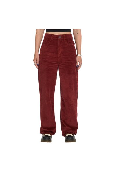 Volcom WEELLOW II W ΚΟΡΝΤΟΥΡΟΪ ΠΑΝΤΕΛΟΝΙ ΒΡΟΥΝΕΙΟ 28
