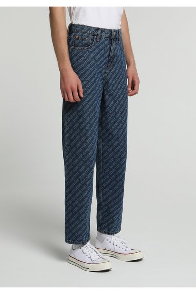 Colin's Barrel Fit Erkek Mid İndigo Denim Jean Pantolon