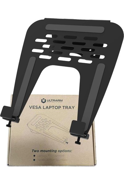 GENERAL ULTRARM Steel Laptop Tray Holder for VESA Monitor Arm, Stand & Mount