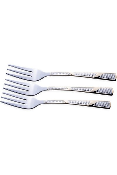 Generic CT-ELS/CF Berger Elsa Pastry Forks Set, Cake Forks Set of 3, Stainles...