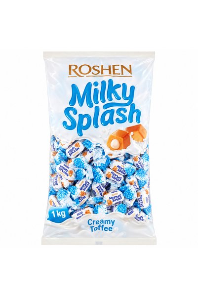 Roshen Milky Splash caramele cu lapte 1 kg