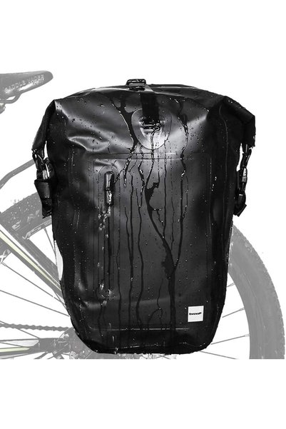 Generic Bike Bag Waterproof Bike Pannier Bag,(for Bicycle Cargo Rack Saddle B...