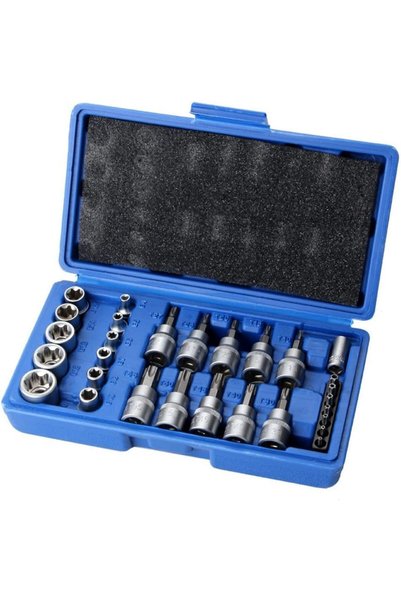 Generic Tamper Proof Torx Bit Socket Set, Torx Driver Bits Tool, 29 Pcs Torx ...