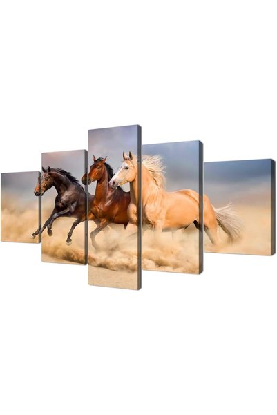 Generic ملصقات وطباعات لخيول راكضة، لوحات فنية حديثة للمناظر الطبيعية، صور فن...