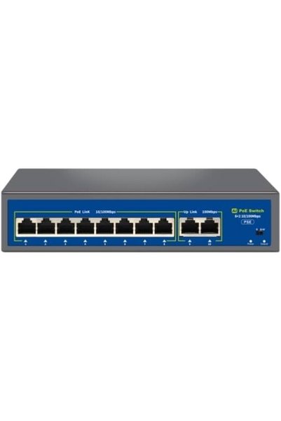 Ronanna NOVA 8+2 PORT POE SWİTCH 10/100