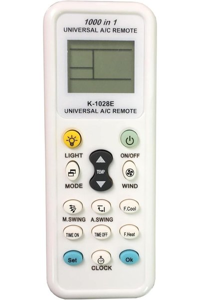 Generic جهاز تحكم عن بعد عالمي K-1028E متوافق مع 1000 علامة تجارية لمكيفات ال...