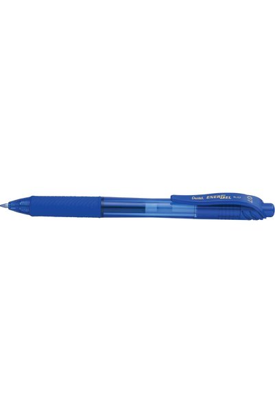 Generic قلم جل قابل للسحب Energel X Roller Ball، حبر أزرق، متوسط الحجم، (Bl10...